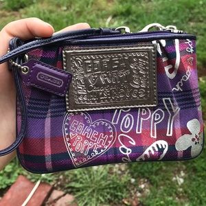 Coach clutch purse